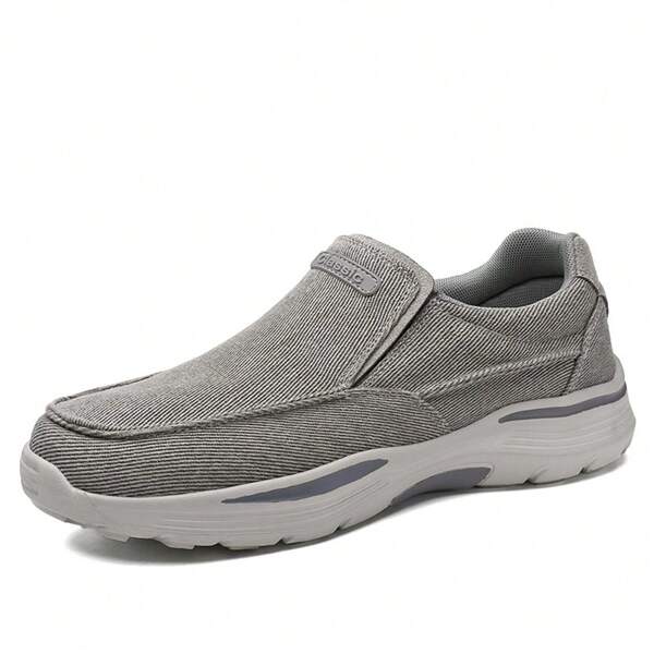 Men's Fashionable Casual Shoes Sports Shoes Summer Breathable Sports Shoes Running Shoes Slow Running Tennis Shoes Flat Shoes Thick Soled Canvas Shoes