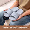 EVA Summer Slippers For Home And Travel, Lightweight Thin Sole, Quick-Drying Floor And Bathroom Slides For Couples (Suggested To Order One Size Up)