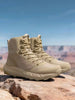 Men's Tactical Boot Comfortable Lightweight Boots For Work All Day Side Zipper Motorcycle Combat Hiking Boots 8 Inches