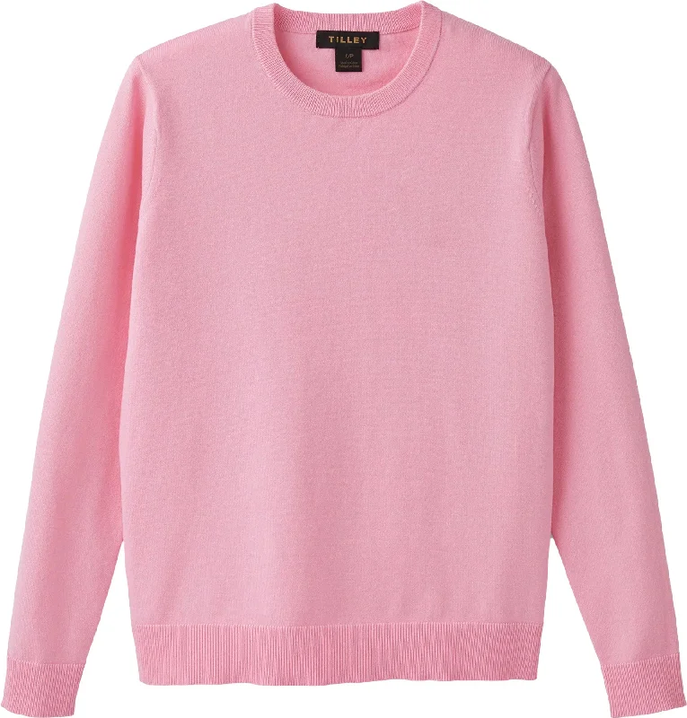 High Twist Cotton Crew Neck Sweater - Women's|-|Chandail à col rond en coton High Twist - Femme