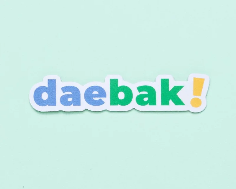 Daebak Sticker