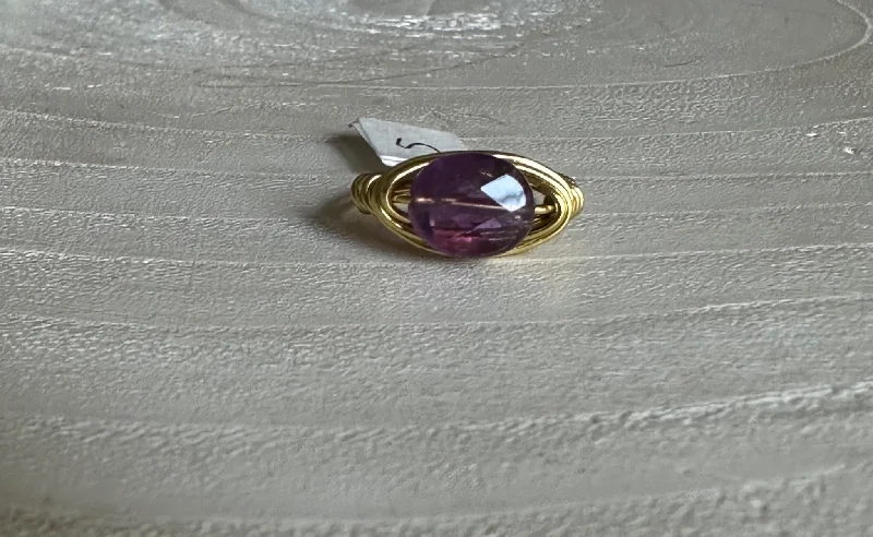 Dark Amethyst Ring