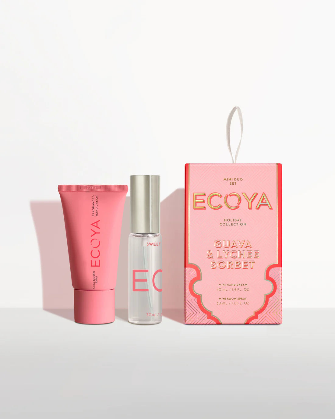 Ecoya Guava & Lychee Sorbet Mini Duo Set - Holiday Collection