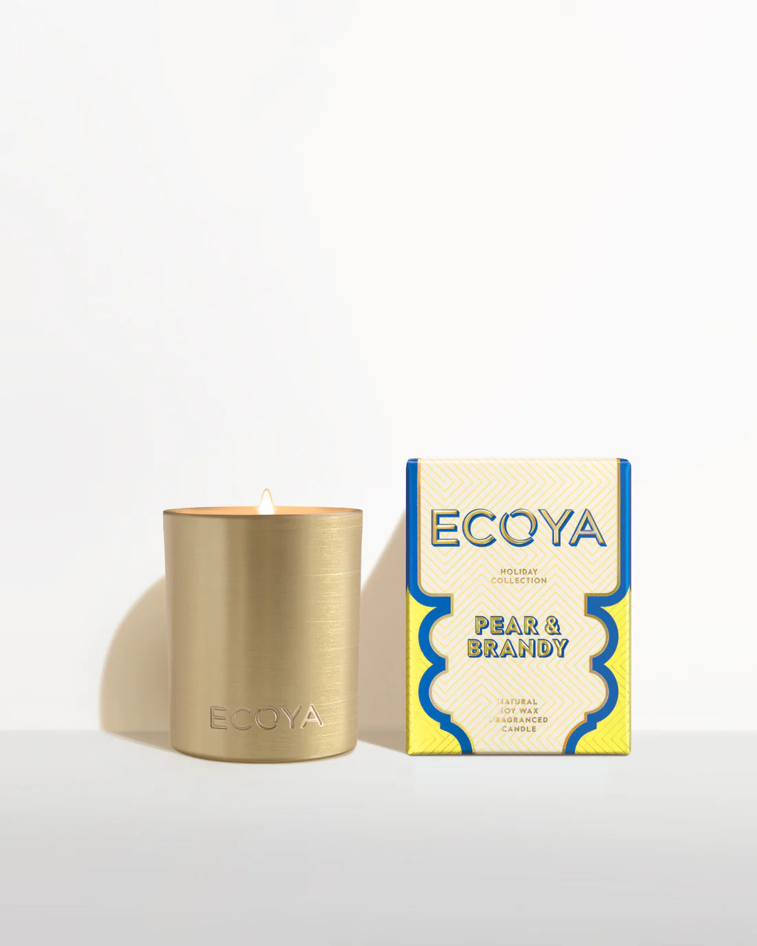 Ecoya Pear & Brandy Mini Goldie Candle