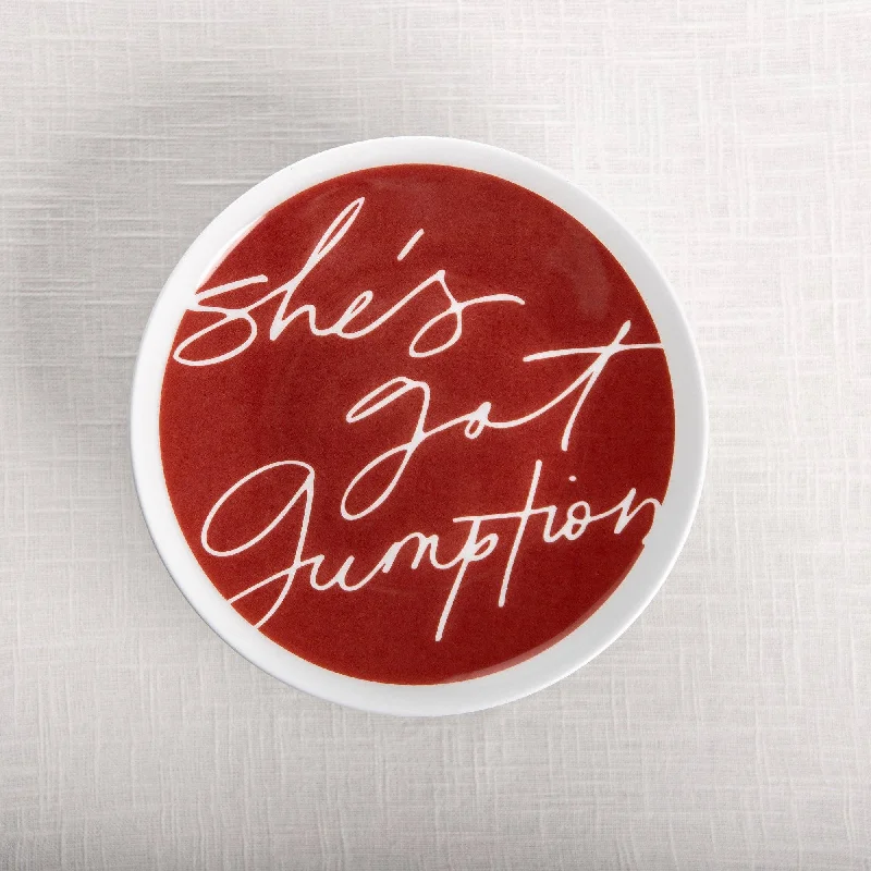 She's Got Gumption Salad Plate