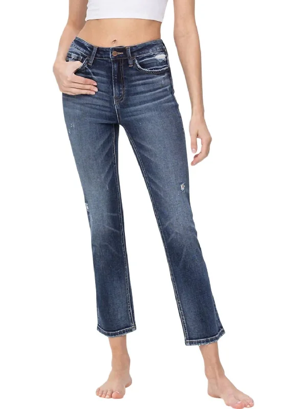 Benefactor Slim Straight Jeans In Blue