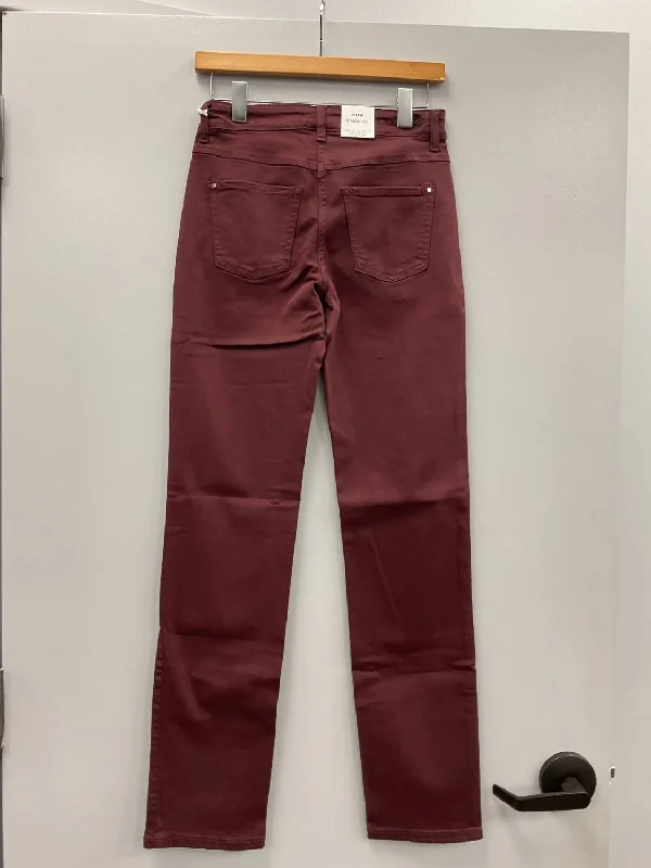 Berry Dream Straight Cotton Stretch Jeans