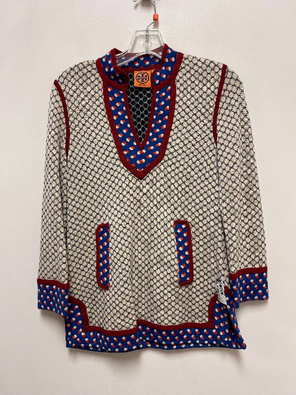 Top Long Sleeve Designer By Tory Burch In Multi-colored, Size: Xs